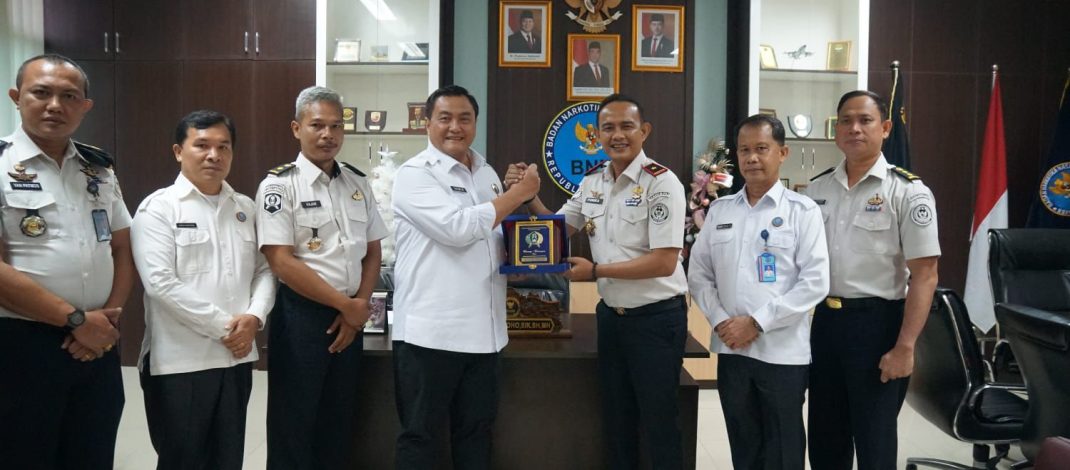 Lapas Kelas I Medan Perkuat Sinergi P4GN melalui Kunjungan Kerja ke BNNP Sumatera Utara