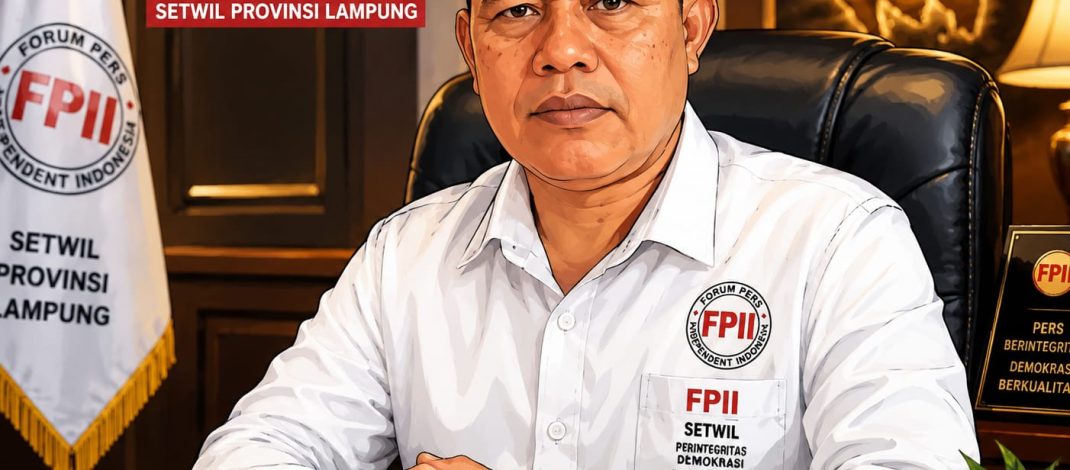 Ketua Setwil FPII Provinsi Lampung Soroti Dugaan Pelecehan terhadap Profesi Wartawan, Minta Semua Pihak Hormati UU Pers.