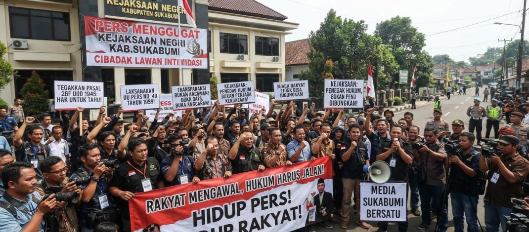 ‎Jaya Taruna Ketua FPII Setwil Jabar Kecam Keras tebang Pilih Pemberian Informasi di Kejaksaan Negeri Sukabumi.