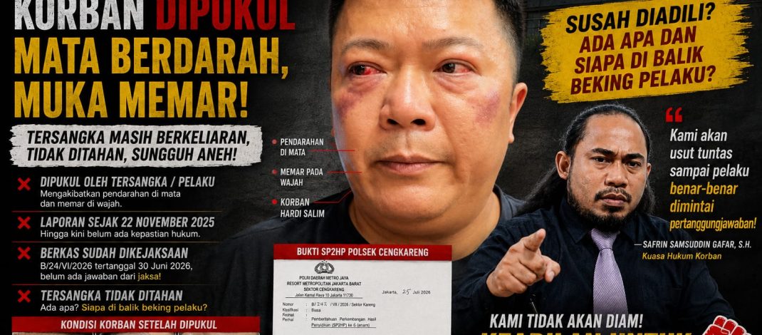 Hampir 9 Bulan Kasus Bergulir, Korban Penganiayaan Pertanyakan Lambannya Proses Hukum