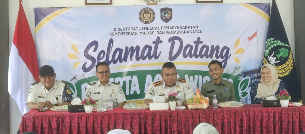 Lapas Kelas II A Warungkiara Terima Kunjungan Edukasi SMK MA’ARIF NU AL-FATHONAH, Kenalkan Program Pembinaan Kemandirian Warga Binaan 